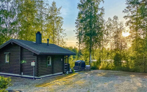 Hartolan Ilo: Legna, Neve, Inverno, Villetta, Congelamento, Casa, Log Cabin, Larice, Raccordo