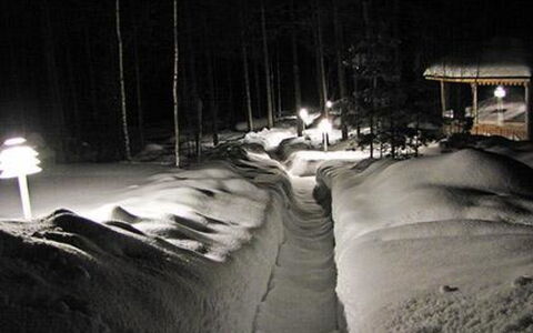Kuikka: Legna, Neve, Inverno, Villetta, Congelamento, Casa, Log Cabin, Larice, Raccordo