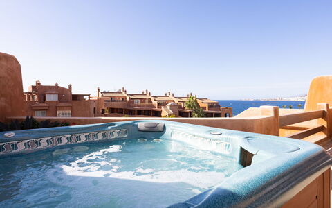 Duplex Bencomo: Acqua, Cielo, Costruzione, Azzurro, Corpo D'Acqua, Piscina, Mobili Da Esterno, Tempo Libero, Casa, Località Balneare