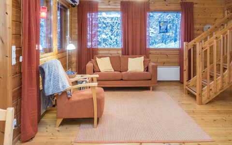 Pöllölaakso: Legna, Raccordo, Villetta, Casa, Casa, Plank, Edifici Giardino, Log Cabin, Latifoglie, Portico
