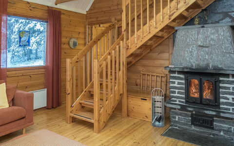 Pöllölaakso: Legna, Raccordo, Villetta, Casa, Casa, Plank, Edifici Giardino, Log Cabin, Latifoglie, Portico
