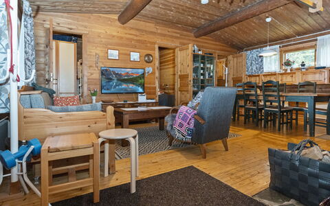 Kesäranta 2: Legna, Mobilia, Casa, Soffitto, Villetta, Casa, Log Cabin, Soggiorno, Camera, Latifoglie