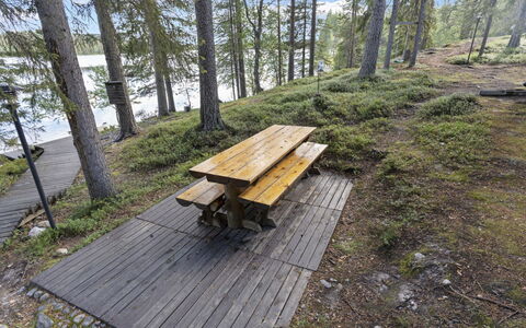 Kesäranta 2: Legna, Paesaggio, Tavolo Da Picnic, Panchina, Foresta, Plank, Tronco, Latifoglie, Larice, Mobili Da Esterno