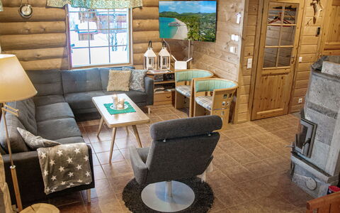 Kilpis-Arkki: Legna, Mobilia, Casa, Soggiorno, Divano, Villetta, Log Cabin, Camera, Sedia