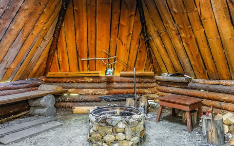 Kiepinkulma a: Legna, Villetta, Log Cabin, Foresta, Capannone, Edifici Giardino, Larice, Woodland, Color Legno