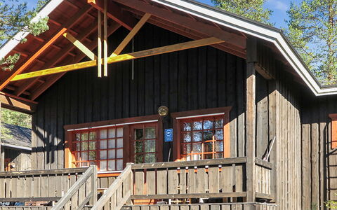 Immelkotsa 7 e: Legna, Villetta, Log Cabin, Foresta, Capannone, Edifici Giardino, Larice, Woodland, Color Legno