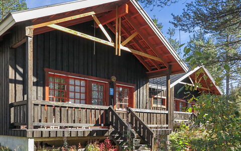 Immelkotsa 7 e: Legna, Villetta, Log Cabin, Foresta, Capannone, Edifici Giardino, Larice, Woodland, Color Legno