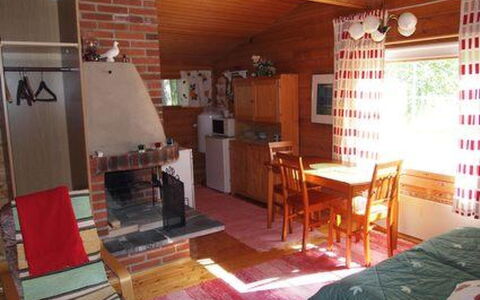 Raanumökki 4: Legna, Villetta, Log Cabin, Foresta, Capannone, Edifici Giardino, Larice, Woodland, Color Legno
