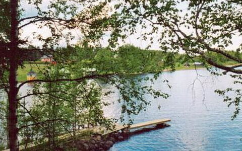 Raanumökki 4: Legna, Villetta, Log Cabin, Foresta, Capannone, Edifici Giardino, Larice, Woodland, Color Legno
