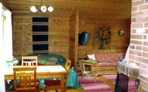 Raanumökki 4: Legna, Villetta, Log Cabin, Foresta, Capannone, Edifici Giardino, Larice, Woodland, Color Legno