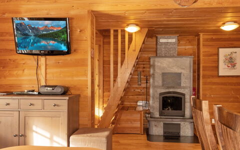 Mervinrinne: Legna, Neve, Villetta, Inverno, Tetto, Casa, Congelamento, Log Cabin, Raccordo, Pendenza