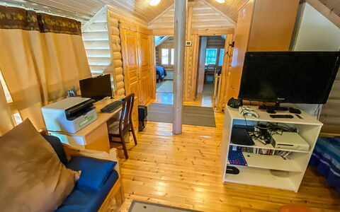 Luoston Väärtin Kammi: Legna, Neve, Villetta, Inverno, Tetto, Casa, Congelamento, Log Cabin, Raccordo, Pendenza