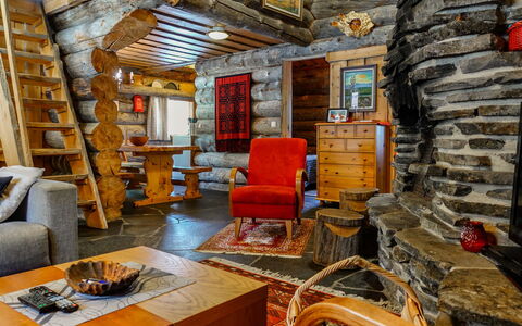 Kelo-Ville: Legna, Neve, Inverno, Villetta, Congelamento, Casa, Log Cabin, Larice, Raccordo