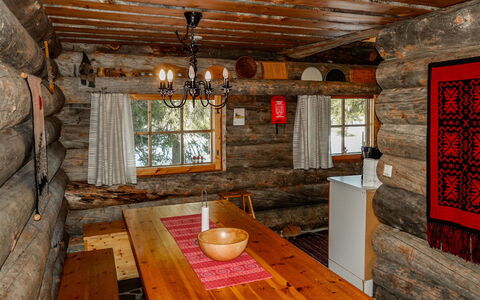 Kelo-Ville: Legna, Neve, Inverno, Villetta, Congelamento, Casa, Log Cabin, Larice, Raccordo