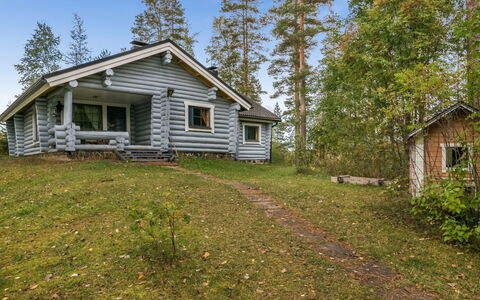 Harrila: Legna, Neve, Inverno, Villetta, Congelamento, Casa, Log Cabin, Larice, Raccordo