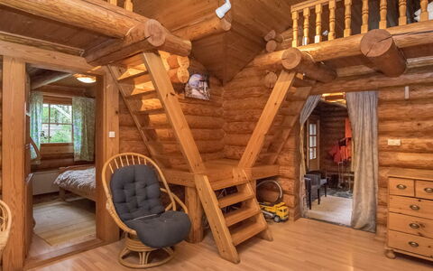 Harrila: Legna, Neve, Inverno, Villetta, Congelamento, Casa, Log Cabin, Larice, Raccordo