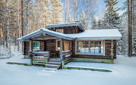 Papanmökki: Legna, Neve, Inverno, Villetta, Congelamento, Casa, Log Cabin, Larice, Raccordo