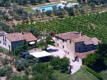 Veduta dell'Agriturismo La Papessa
