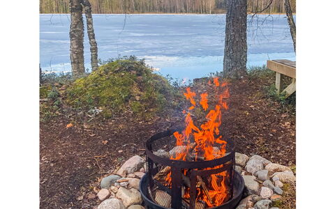 Inkeri: Legna, Neve, Inverno, Villetta, Congelamento, Casa, Log Cabin, Larice, Raccordo