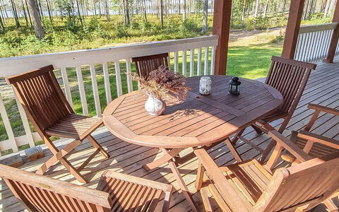 Graniitti 3: Legna, Villetta, Log Cabin, Foresta, Capannone, Edifici Giardino, Larice, Woodland, Color Legno