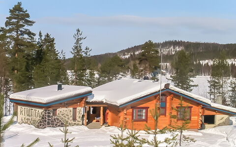 Riutankolo: Legna, Neve, Inverno, Villetta, Congelamento, Casa, Log Cabin, Larice, Raccordo
