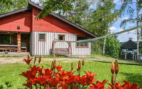 Viehko: Legna, Villetta, Log Cabin, Foresta, Capannone, Edifici Giardino, Larice, Woodland, Color Legno