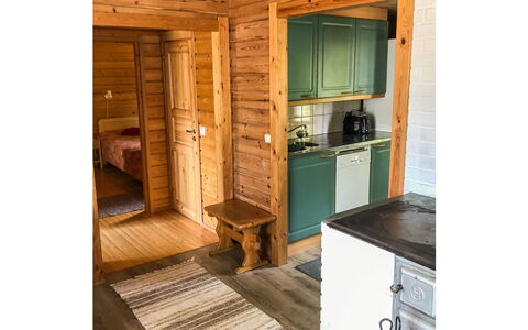 Iltaniemi: Legna, Villetta, Log Cabin, Foresta, Capannone, Edifici Giardino, Larice, Woodland, Color Legno