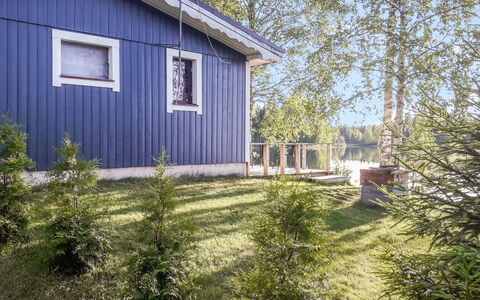 Rantala: Legna, Villetta, Log Cabin, Foresta, Capannone, Edifici Giardino, Larice, Woodland, Color Legno