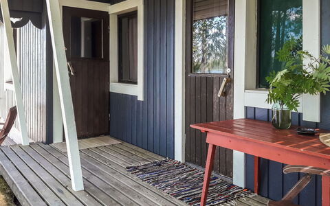 Rantala: Legna, Villetta, Log Cabin, Foresta, Capannone, Edifici Giardino, Larice, Woodland, Color Legno