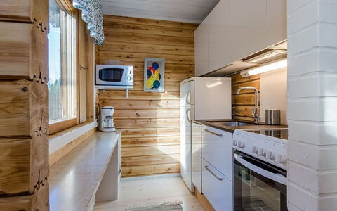 Koskenniska, Vaikon Loma 1: Legna, Villetta, Color Legno, Latifoglie, Log Cabin, Plank, Soffitto, Materiali Naturali, Legname, Edifici Giardino