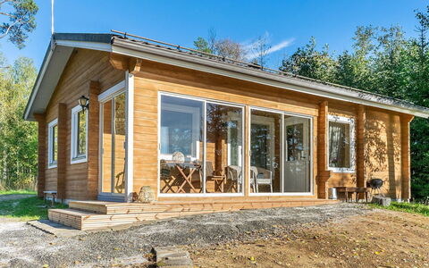 Jussinlahti, Vaikon Loma 6: Legna, Villetta, Raccordo, Log Cabin, Color Legno, Latifoglie, Plank, Legname, Materiali Naturali, Edifici Giardino