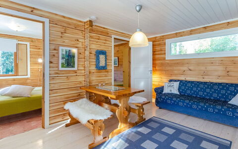 Jussinlahti, Vaikon Loma 6: Legna, Villetta, Raccordo, Log Cabin, Color Legno, Latifoglie, Plank, Legname, Materiali Naturali, Edifici Giardino