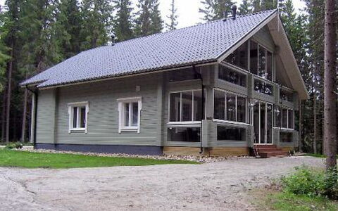 Kärkelä: Legna, Neve, Inverno, Villetta, Congelamento, Casa, Log Cabin, Larice, Raccordo