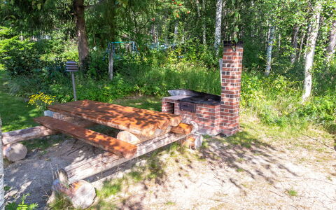 Pikkupuro: Legna, Villetta, Log Cabin, Foresta, Capannone, Edifici Giardino, Larice, Woodland, Color Legno
