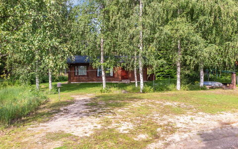 Pikkupuro: Legna, Villetta, Log Cabin, Foresta, Capannone, Edifici Giardino, Larice, Woodland, Color Legno