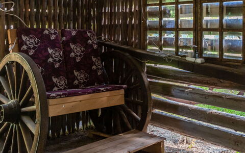 Pikkupuro: Legna, Villetta, Log Cabin, Foresta, Capannone, Edifici Giardino, Larice, Woodland, Color Legno