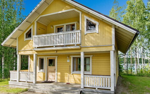 Sammallehto: Legna, Villetta, Log Cabin, Foresta, Capannone, Edifici Giardino, Larice, Woodland, Color Legno
