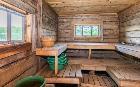 Lamminkangas: Legna, Neve, Inverno, Villetta, Congelamento, Casa, Log Cabin, Larice, Raccordo