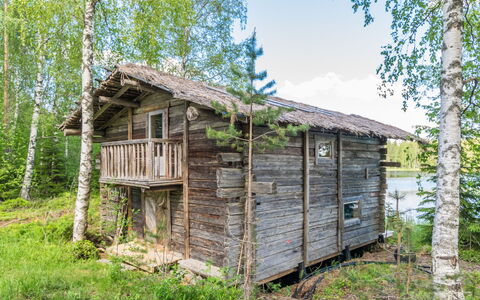 Lamminkangas: Legna, Neve, Inverno, Villetta, Congelamento, Casa, Log Cabin, Larice, Raccordo