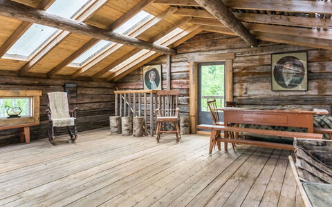 Lamminkangas: Legna, Neve, Inverno, Villetta, Congelamento, Casa, Log Cabin, Larice, Raccordo