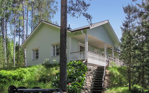 Päivärinne: Legna, Neve, Inverno, Villetta, Congelamento, Casa, Log Cabin, Larice, Raccordo