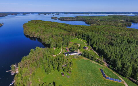 Iltarusko: Ambiente Naturale, Visione Globale, Fotografia Aerea, Paesaggio, Lotto, Estate, Lago, Serbatoio, Landscaping