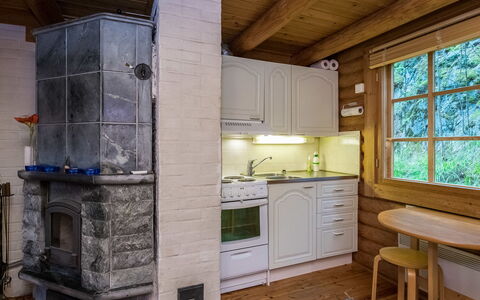 Salmela: Legna, Neve, Inverno, Villetta, Congelamento, Casa, Log Cabin, Larice, Raccordo