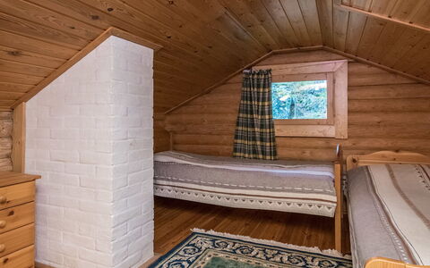 Salmela: Legna, Neve, Inverno, Villetta, Congelamento, Casa, Log Cabin, Larice, Raccordo