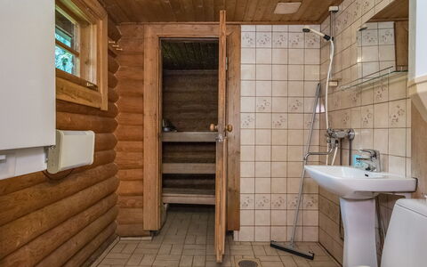 Salmela: Legna, Neve, Inverno, Villetta, Congelamento, Casa, Log Cabin, Larice, Raccordo