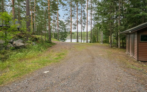 Salmela: Legna, Neve, Inverno, Villetta, Congelamento, Casa, Log Cabin, Larice, Raccordo