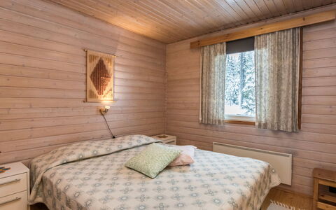 Kuusirinne: Legna, Villetta, Log Cabin, Foresta, Capannone, Edifici Giardino, Larice, Woodland, Color Legno