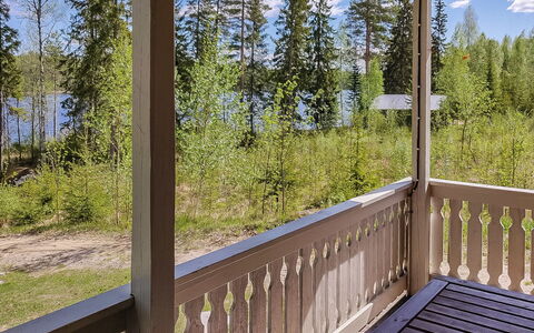 Kuusirinne: Legna, Villetta, Log Cabin, Foresta, Capannone, Edifici Giardino, Larice, Woodland, Color Legno