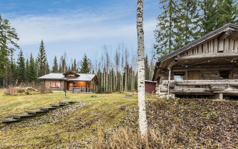 Heporanta: Legna, Neve, Inverno, Villetta, Congelamento, Casa, Log Cabin, Larice, Raccordo