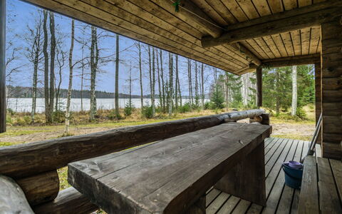 Mikko: Legna, Neve, Inverno, Villetta, Congelamento, Casa, Log Cabin, Larice, Raccordo